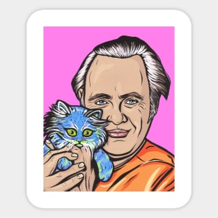 Anthony HopKitty Sticker